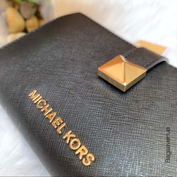 Michael kors Karla large MF phone wallet black - Picture 4 of 7